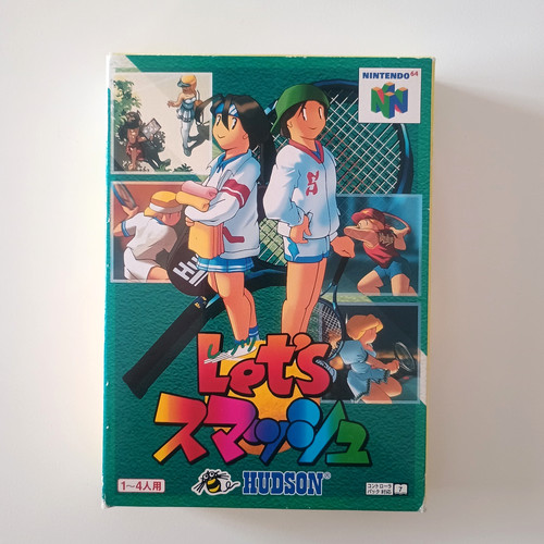 Let smash tennis nintendo - nintendo, 64