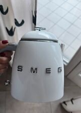 Smeg, Anni 50, Mini Bollitore Elettrico Bianco, Acciaio