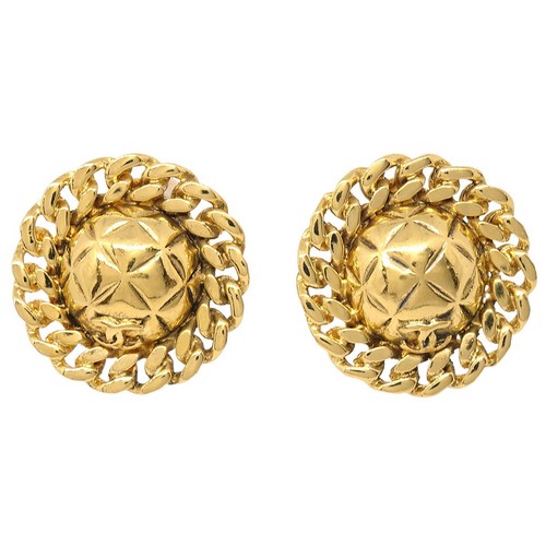 Orecchini chanel bottone - chanel,