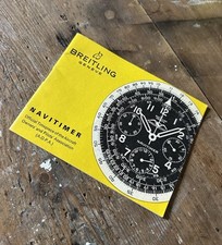 BREITLING BOOKLET NOS NAVITIMER AOPA ISTRUZIONI PER L'USO (instructions)