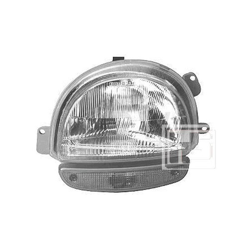 Faro sinistro per renault - faro,