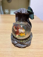 Presepe artigianale in miniatura legno e sfera