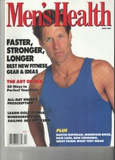 Men's Health April 1990 Art of