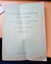 inchiesta folkloristica in