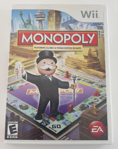 Nintendo wii game monopoly - wii,
