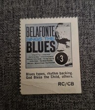 Francobollo Belafonte Sings
