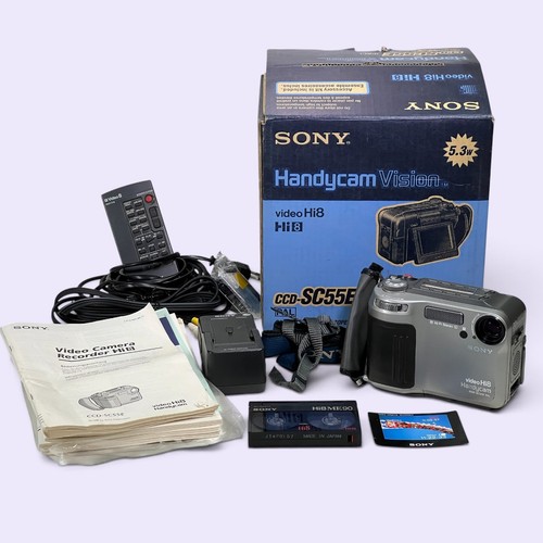 Sony ccd sc55e pal - ccd-sc55e, video8
