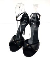 GUCCI scarpe décolleté nere con tacco donna US 8/ EU 38 autentiche