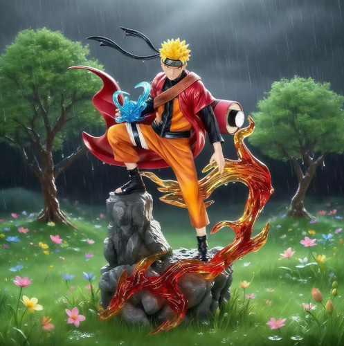 Action figure naruto uzumaki - action,