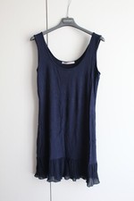 vestito estivo blu donna senza