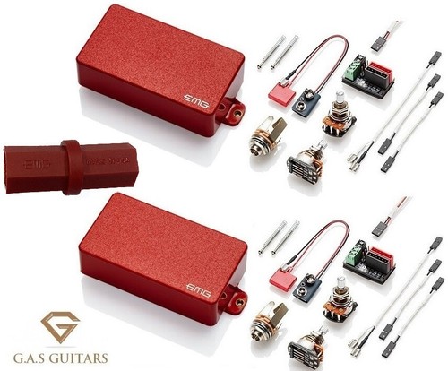 Emg 85 rosso humbucker - emg,