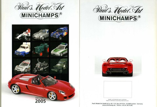 Modellino auto book booklet