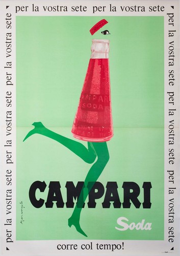 Poster pubblicitario bevande - poster,