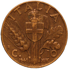1941 Italia 10 Centesimi
