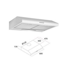 CAPPA ELETTRICA PER CUCINA 60