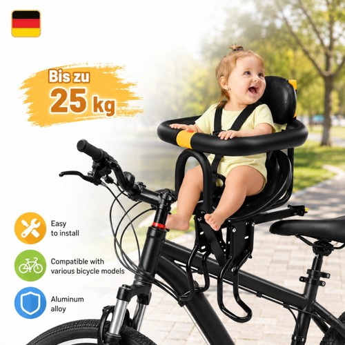 Seggiolino bici anteriore