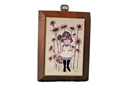 QUADRO VINTAGE IN LEGNO HOLLY