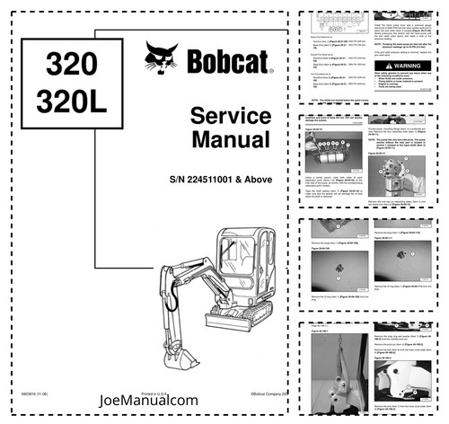 Bobcat 320 320l excavator - 320,