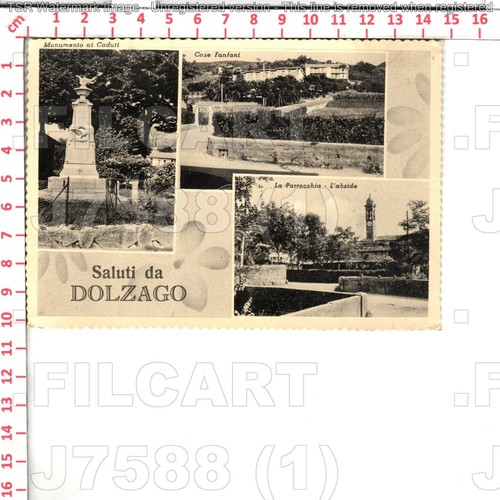 J7588 lecco dolzago 1957 - j7588,