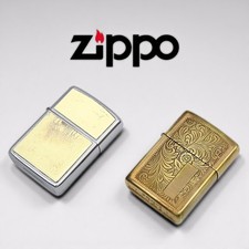 Set di  2 Accendini Zippo - Mod. "Veneziano e Briquet" - Made in the USA, 1970s