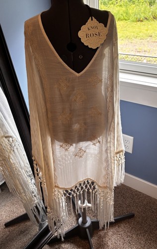 Poncho donna knox rose taglia - rose,