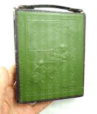 SPECCHIO ANTICO SPECCHIETTO  PORTATILE DONNA SIGNORA 1890 TRUCCO TOELETTA