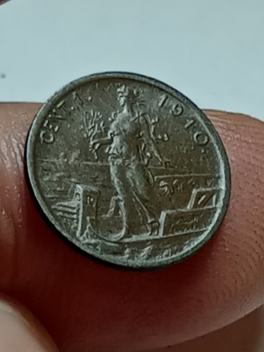 Regno italia cent - d'italia, 1