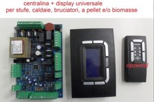 scheda Universale centralina Coclea Stufa Caldaia bruciatore A Pellet Biomassa