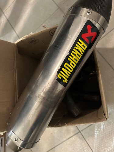 Scarico completo akrapovic - scarico,