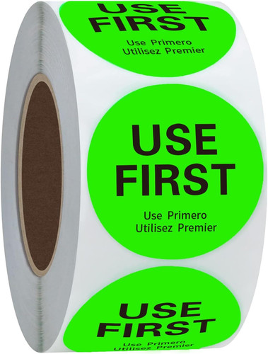 Use first stickers food - use,
