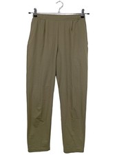 UNI QLO Pantalone da ginnastica Donna Pantalone Taglia IT 40 cachi stile casual