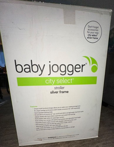 Baby jogger city select silver - baby,