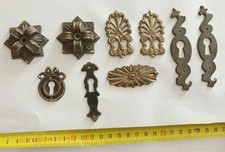 Fregi Decorazioni  In Ottone  D'epoca 