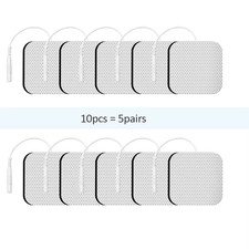 Elettrodi Gel Conduttivi per TENS EMS Stimolatore Muscolare Cuscinetti Fisiotera