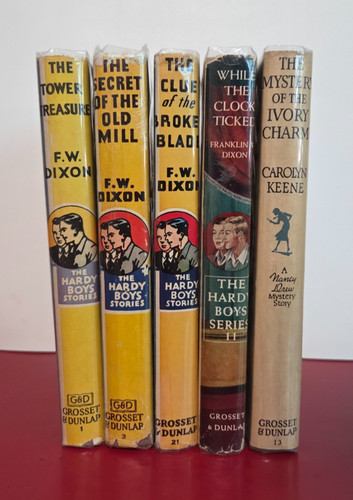 Lot hardy boys - 5, &