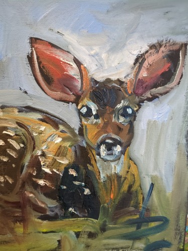 Dipinto olio quadro - ,