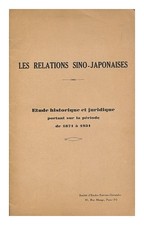 SOCIETÀ D'STUDI ESTREMI ORIENTALI Le Relazioni Sino-Giapponesi: Studio Storico