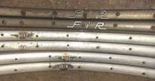 Set di 3 coppie cerchi 28" tubolari per bici corsa vintage