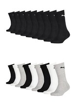 Puma Junior Crew Calze Da Tennis Per Bambine E Bambini 9 Pezzi