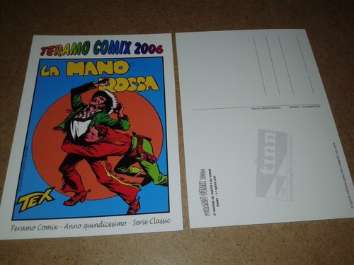 Tex cartolina teramo comix - tex-cartolina,