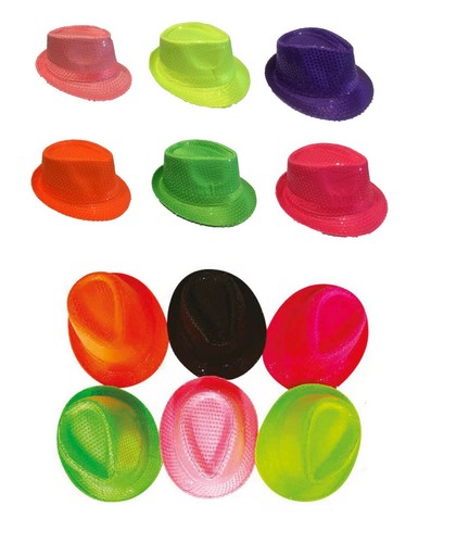 Cappello paillettes borsalino - cappello,