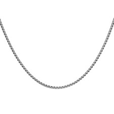 Square Chain Necklaces 3mm 30