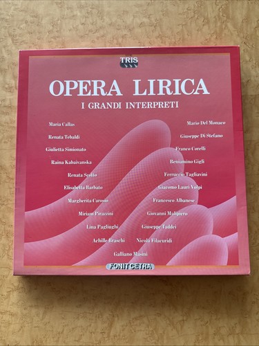 Vintage boxed set opera lirica - boxed,