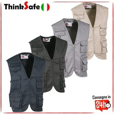 Gilet da Lavoro-Caccia-Pesca Multitasche mod. Reporter