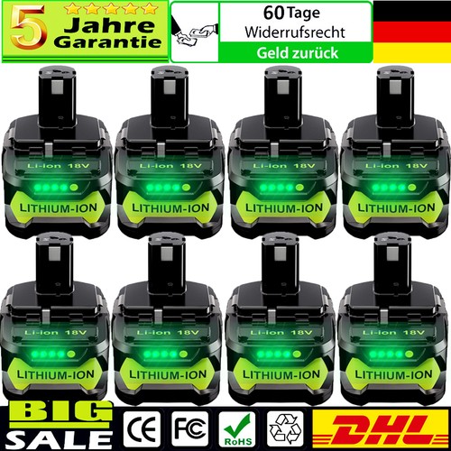 Batteria 18v 0ah per ryobi - 8.0ah,