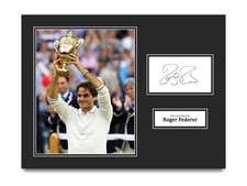 Autografo tennis Roger Federer