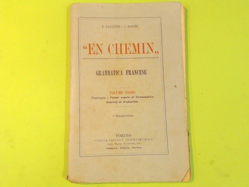 Chemin grammatica francese - chemin,