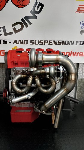 Collettore scarico downpipe - collettore,