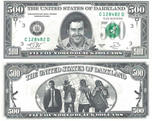 Banconota matej gabris usa 500 - banconota,