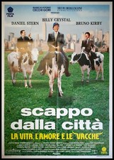 SCAPPO DALLA CITTA' Manifesto Film 2F Poster Originale Cinema PALANCE CRISTAL